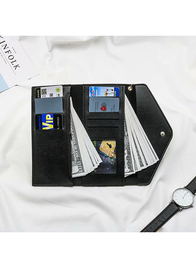 VILILY Sleek Lightweight Casual Wallet Black - Image 5